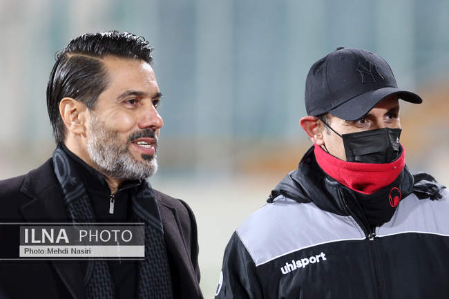 دیدار تیمهای فوتبال پرسپولیس تهران و فولاد خوزستان