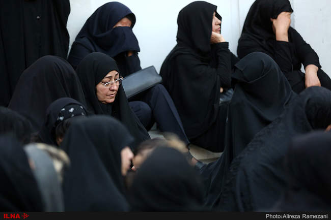 مراسم هشتمین شب عزاداری حضرت اباعبدالله الحسین(ع) در خانه کارگر 