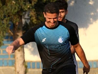 وریا غفوری از جایگاه ویژه بازی را تماشا کرد