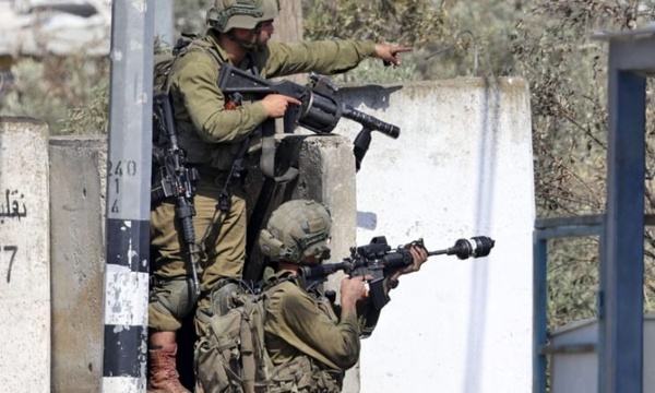 زخمی شدن ۶ فلسطینی در پی یورش نظامیان صهیونیست به نابلس


