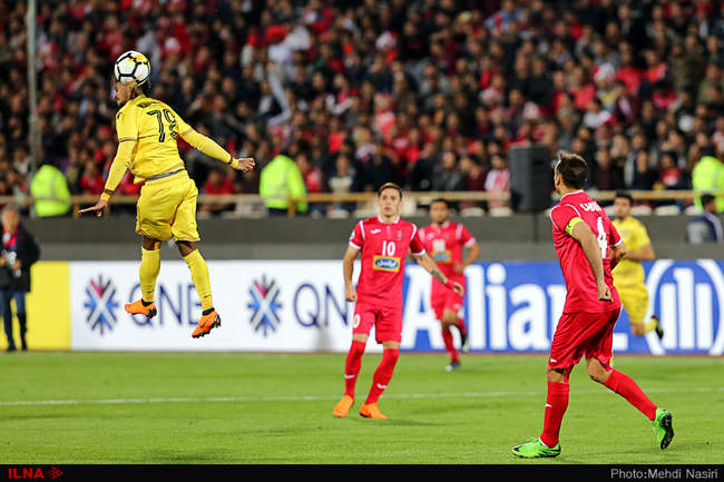 دیدار تیمهای پرسپولیس و الوصل امارات