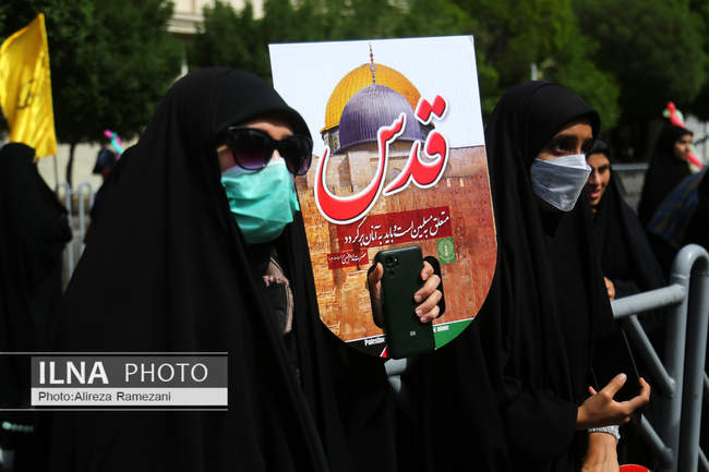 مراسم بزرگداشت روز جهانی قدس در آستان قدس رضوی