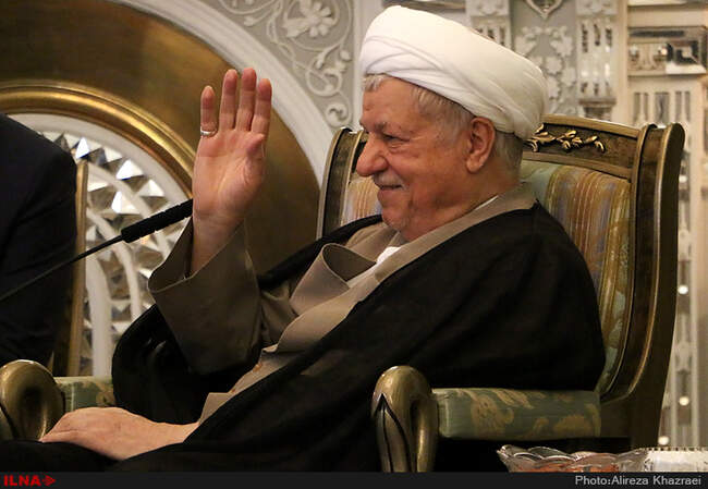 دیدار رییس جمهوری اتریش با آیت الله‌هاشمی رفسنجانی رییس مجمع تشخیص مصلحت نظام 