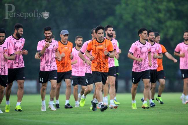 گزارش تصویری: آخرین جلسه تمرینات پرسپولیس در هند