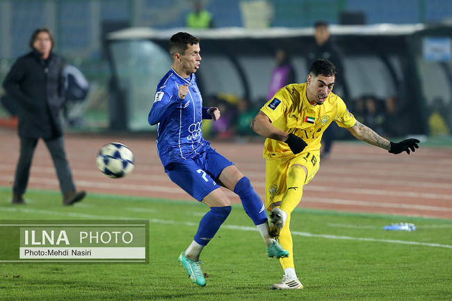 دیدار تیم ‌های فوتبال استقلال ایران و الوصل امارات