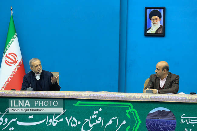 افتتاح و بهره برداری از طرح های نفت و نیرو