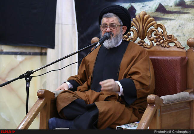 مراسم  هفتمین روز درگذشت مرحوم آیت الله العظمی سید عبدالکریم موسوی اردبیلی