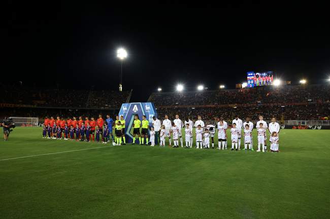 گزارش تصویری دیدار لچه و میلان