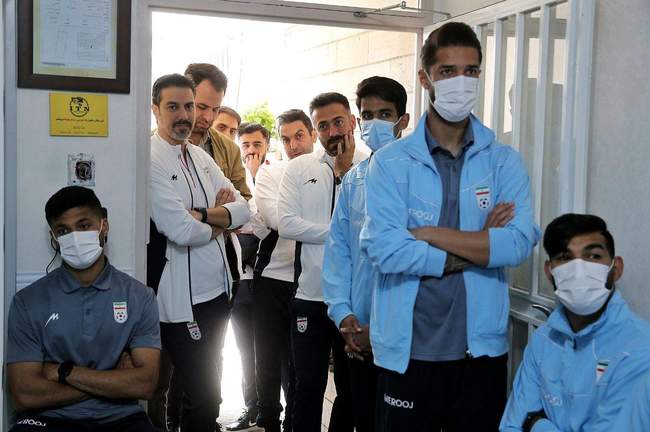 گزارش تصویری حضور بازیکنان تیم ملی در مرکز خیریه