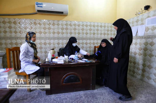 خدمات رسانی هلال احمر به زائران اربعین حسینی