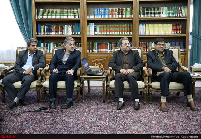 دیدار رئیس و اعضای سازمان شیلات ایران با آیت‌الله هاشمی رفسنجانی