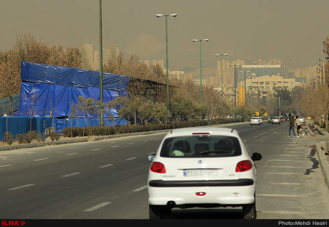 آلودگی هوای امروز تهران 