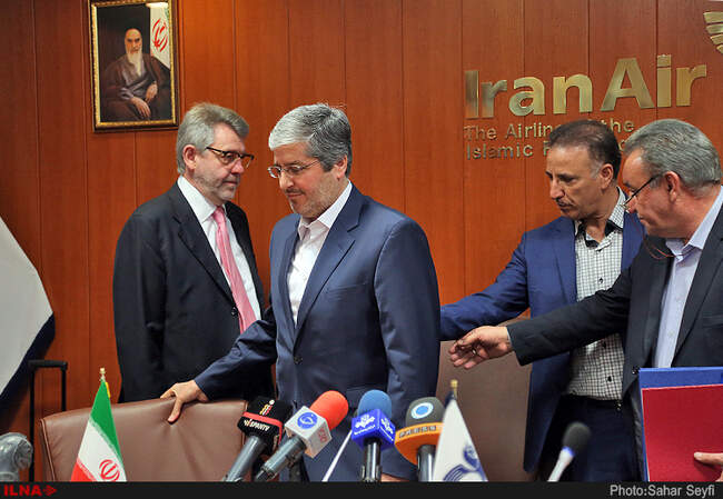 قرارداد خرید 20 فروند هواپیما بین ایران ایر و ATR امضا شد 