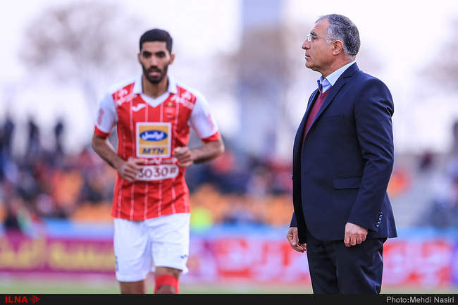 دیدار تیم های پرسپولیس تهران و پیکان