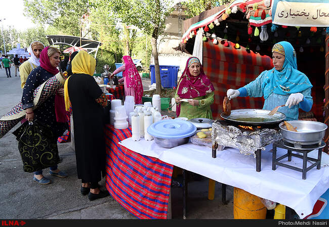 افتتاح پنجمین نمایشگاه بین‌المللی صنایع دستی کشور 