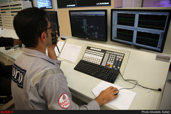 بازدید خبرنگاران از پالایشگاه نفت ستاره خلیج فارس 