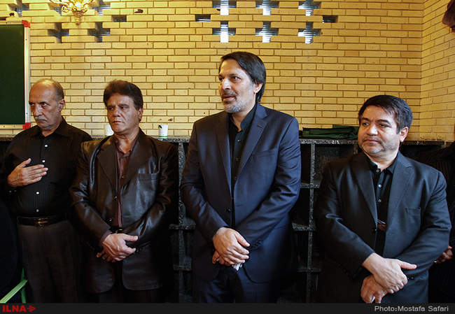 مراسم ختم پدر عماد باقی