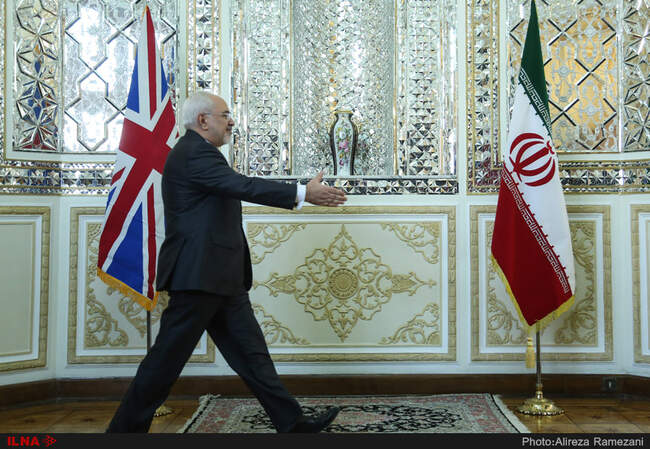 دیدار وزرای خارجه انگلیس و ایران