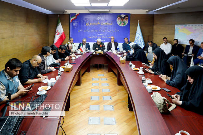 نشست خبری میراث فرهنگی گردشگری و صنایع دستی خراسان رضوی