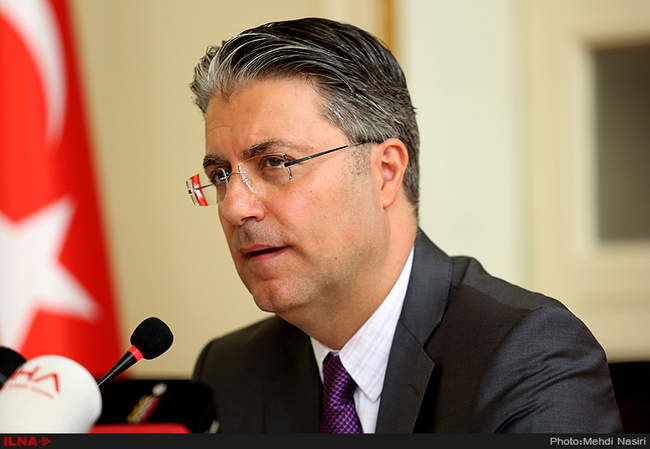 نشست خبری سفیر ترکیه در ایران