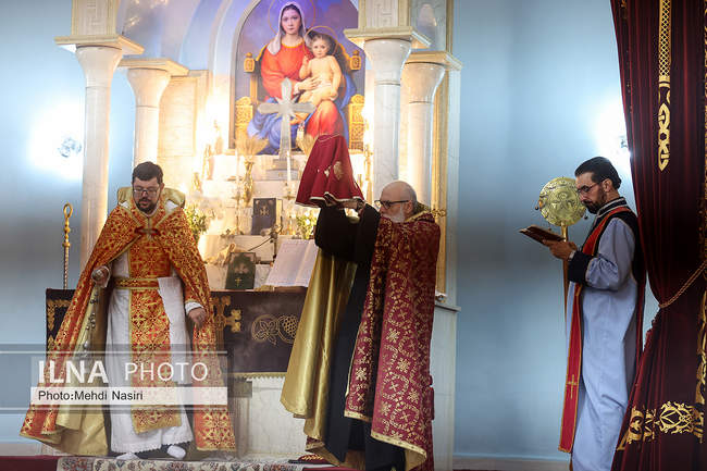 مراسم سال 2026 میلادی در کلیسای تارگمانچاتس مقدس 