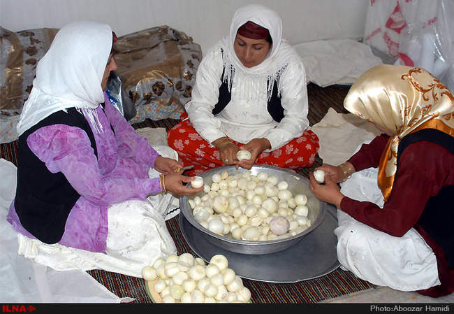 مراسم سنتی عروسی در روستای انبوه عمارلوی رودبار گیلان