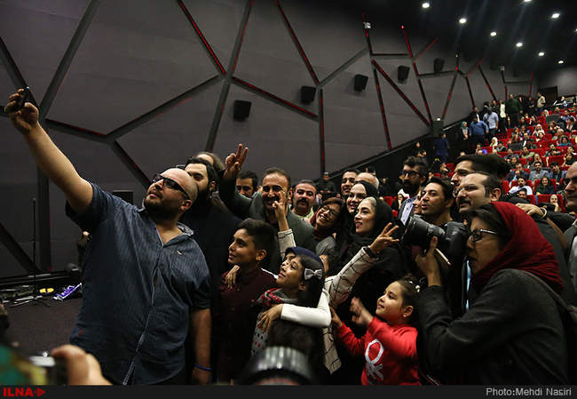 مراسم اکران خصوصی فیلم نفس به کارگردانی نرگس آبیار