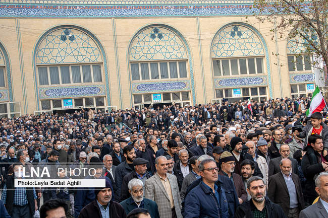 راهپیمایی محکومیت حمله تروریستی کرمان در مصلی