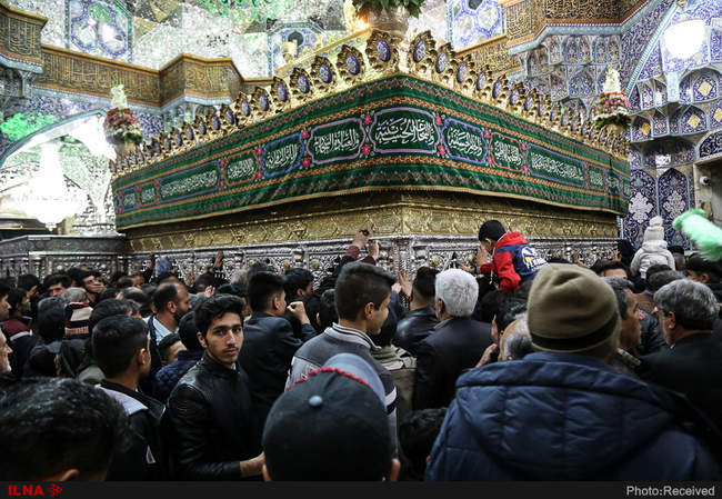 مراسم تحویل سال نو در حرم حضرت فاطمعه معصومه (س)