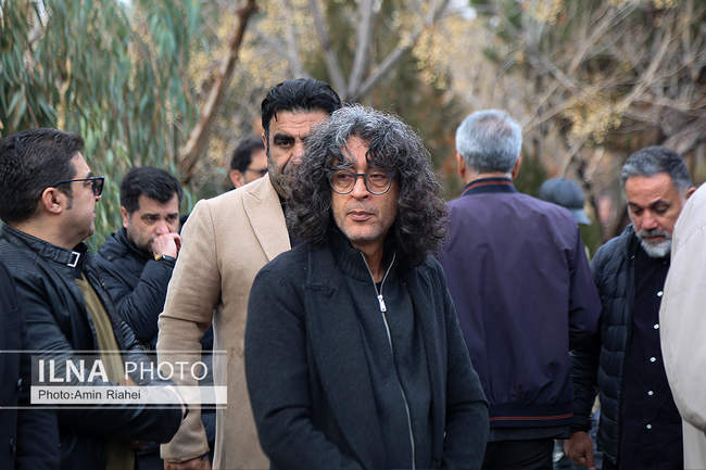 مراسم تشییع پیکر نظام الدین کیایی صدابردار پیشکسوت سینما