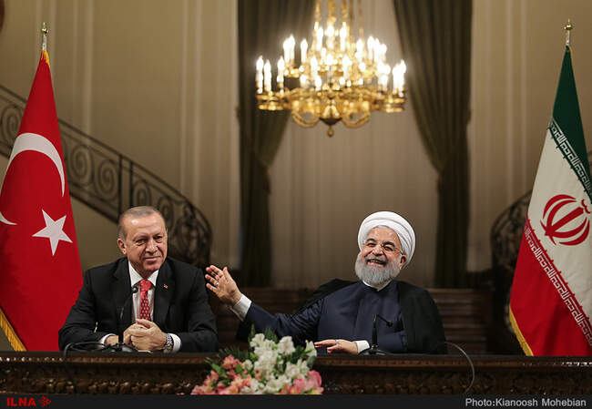 حسن روحانی و رجب طیب اردوغان
