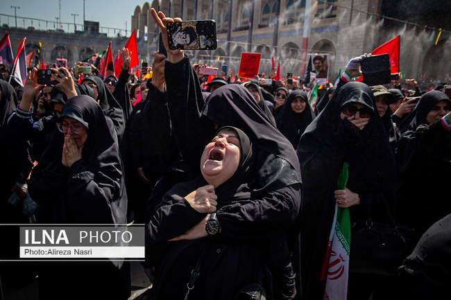  دومین روز مراسم وداع با رهبر شهید انقلاب در مصلای تهران/ 12