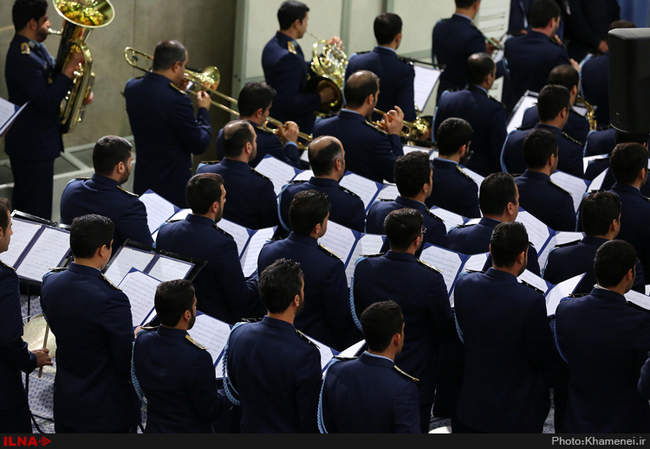 دیدار فرماندهان و کارکنان نیروی هوایی ارتش با رهبر انقلاب