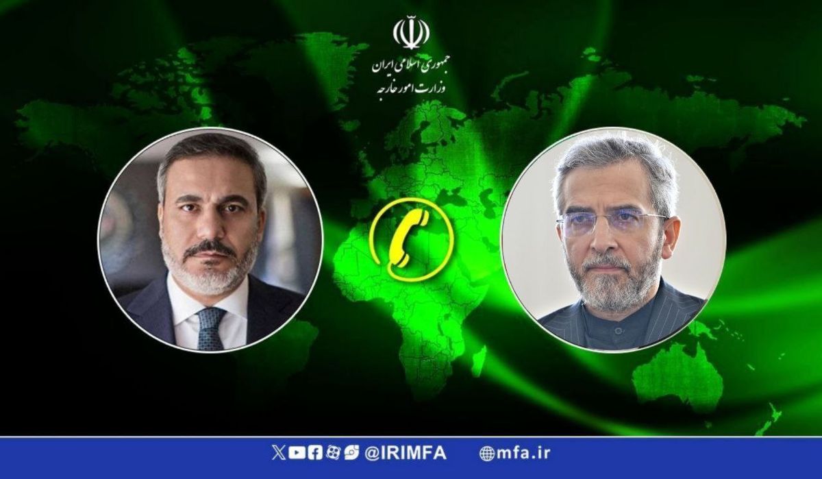 گفت‌وگوی تلفنی علی باقری با وزیر امور خارجه ترکیه