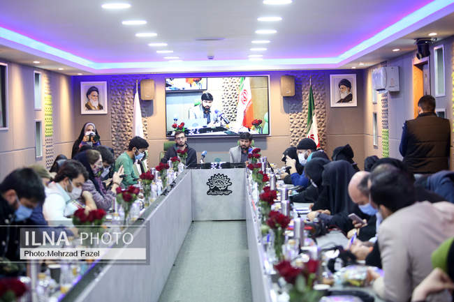 نشست خبری حمیدرضا جعفریان (رییس سازمان سینمایی حوزه هنری) 