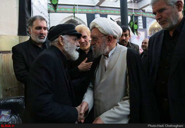 مراسم بزرگداشت مرحوم غضنفر رکن آبادی در مسجداعظم قم