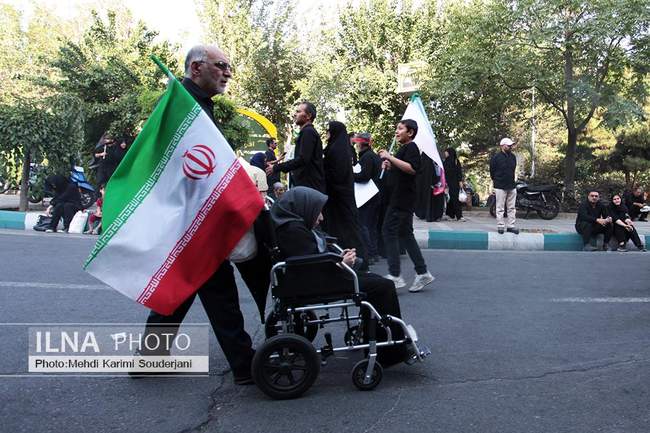  دومین روز مراسم وداع با رهبر شهید انقلاب در مصلای تهران/ 9