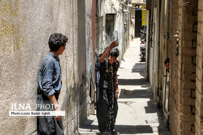 گرمای طاقت فرسا در تهران