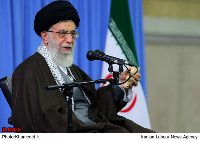 دیدار فرماندهان نیروی انتظامی جمهوری اسلامی با رهبر معظم انقلاب