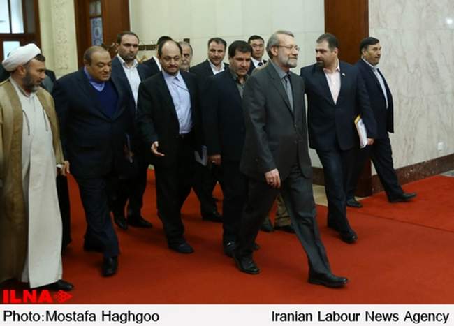 دیدار رئیس مجلس با رئیس جمهور چین‎