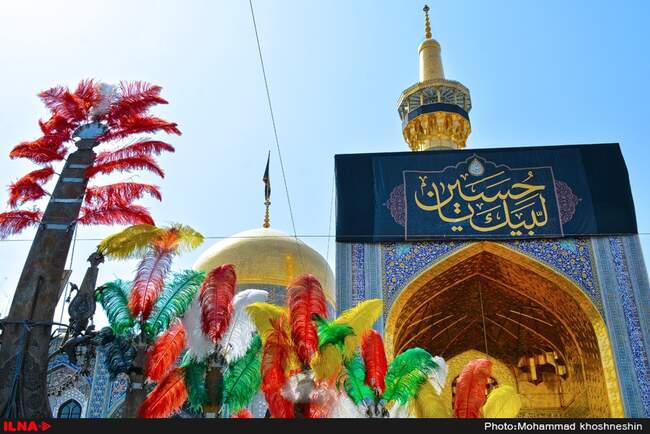 عزاداری عاشورای حسینی در مشهد مقدس