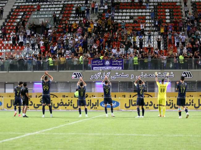 گزارش تصویری بازی گل گهر سیرجان و نفت مسجد سلیمان