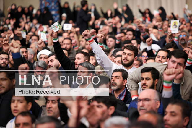 دیدار مردم آذربایجان شرقی با رهبر انقلاب