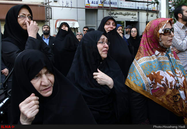  مراسم تشییع پیکر جان‌ باختگان فاجعه منا در تهران/1