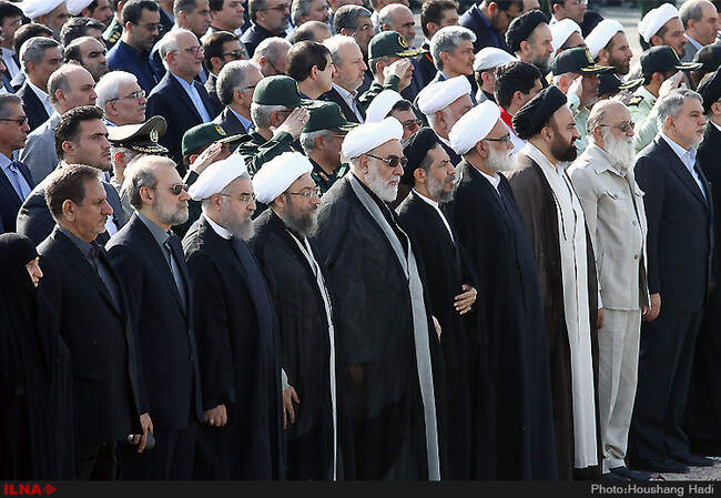 مراسم استقبال از جانباختگان فاجعه منا 