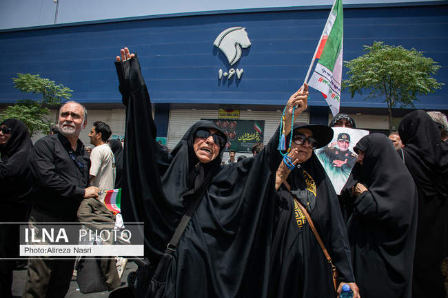  مراسم تشییع شهدای اقتدار - تهران/ 3 