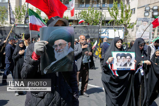 مراسم اربعین رهبر شهید انقلاب در تهران / 1