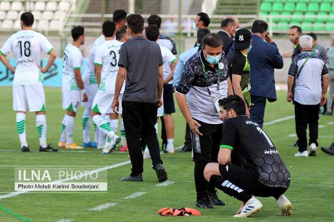 دیدار تیم های ذوب آهن اصفهان و سایپا