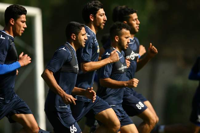 گزارش تصویری تمرین استقلالی‌ها در پایان اعتصاب یک روزه