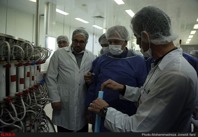 بازدید وزیر تعاون، کار و رفاه اجتماعی  از دو کارخانه سرم سازی سها و کانتینر سازی ماموت 